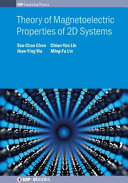 Theory of magnetoelectric properties of 2D systems /