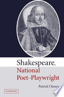 Shakespeare, national poet-playwright /