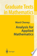 Analysis for Applied Mathematics /