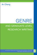 Genre and graduate-level research writing /