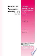 Changing language teaching through language testing : a washback study /