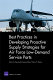Best practices in developing proactive supply strategies for Air Force low-demand service parts /