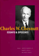 Charles W. Chesnutt : essays and speeches /