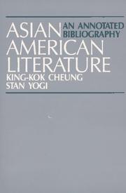 Asian American literature : an annotated bibliography /