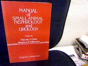 Manual of small animal nephrology and urology /