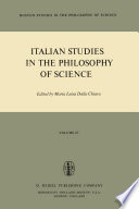 Italian Studies in the Philosophy of Science /