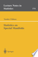 Statistics on Special Manifolds /