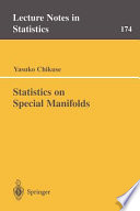 Statistics on special manifolds /