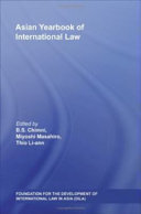 Asian Yearbook of International Law : Volume 13 (2007).