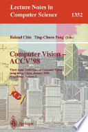 Computer Vision - ACCV'98 : Third Asian Conference on Computer Vision, Hong Kong, China, January 8 - 10, 1998, Proceedings, Volume I /