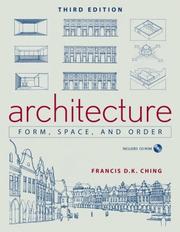 Architecture--form, space, & order /