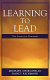 Learning to lead : ten stories for principals /