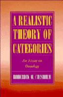 A realistic theory of categories : an essay on ontology /