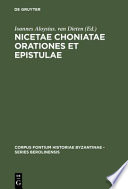 Nicetae Choniatae orationes et epistulae /