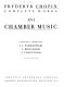 Chamber music / I.J. Paderewski, L. Bronarski, J. Turczyński.