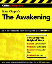 CliffsComplete Chopin's The awakening /