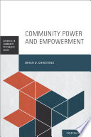 Community power and enmpowerment /