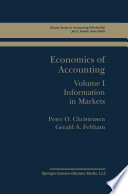 Economics of accounting /