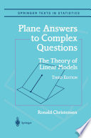 Plane answers to complex questions : the theory of linear models /