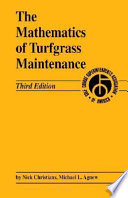The mathematics of turfgrass maintenance /