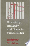 Electricity, industry, and class in South Africa /