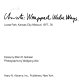 Christo : Wrapped walk ways, Loose Memorial Park, Kansas City, Missouri, 1977-78 /