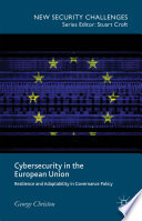 Cyber security in the European Union : resilience and adaptability in governance policy /