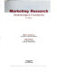 Marketing research : methodological foundations /