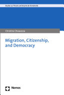 Migration, citizenship, and democracy /