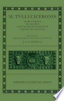 De re publica ; De legibus ; Cato maior de senectute ; Laelius de amicitia /