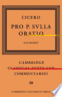 Cicero : pro P. Svlla oratio /