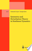 Symmetry and perturbation theory in nonlinear dynamics /