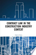 Contract law in the construction industry context /