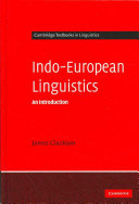 Indo-European linguistics : an introduction /