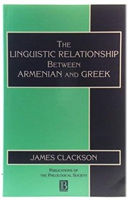 The linguistic relationship between Armenian and Greek /