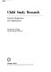 Child study research : current perspectives and applications /