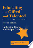 Educating the gifted and talented : resource issues and processes for teachers /