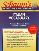 Schaum's outline of Italian vocabulary /