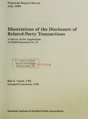 Illustrations of the disclosure of related-party transactions : a survey of the application of FASB statement no. 57 /