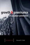 Growth and governance of Canadian universities : an insider's view /