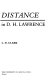 The Minoan distance : the symbolism of travel in D.H. Lawrence /