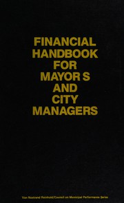 Financial handbook for mayors and city managers /