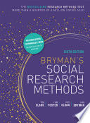 Bryman's social research methods /