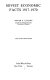 Soviet economic facts, 1917-1970 /