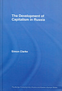 The development of capitalism in Russia /