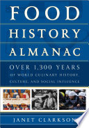 Food history almanac : over 1,300 years of world culinary history, culture, and social influence /