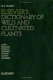 Elsevier's dictionary of wild and cultivated plants in Latin, English, French, Spanish, Italian, Dutch, and German /