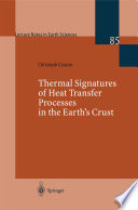 Thermal Signatures of Heat Transfer Processes in the Earth's Crust /