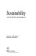 Sustainability : a systems approach /