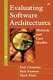 Evaluating software architectures : methods and case studies /